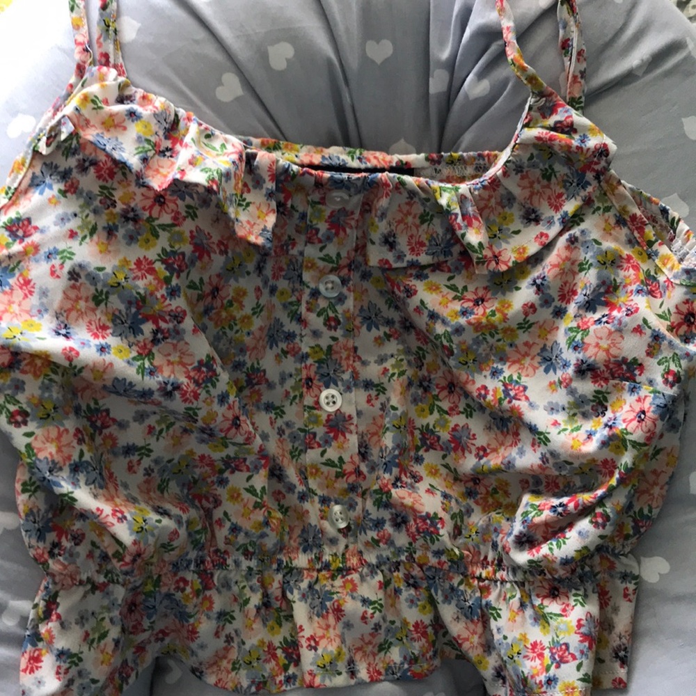 Floral Crop Top